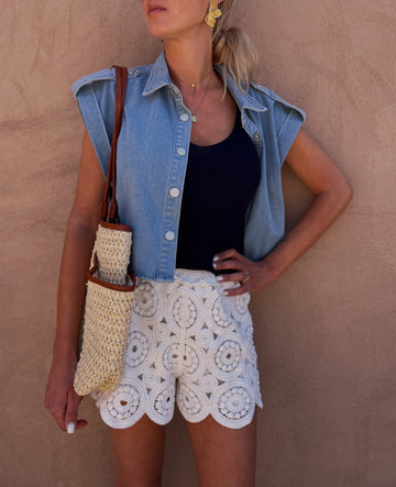 Short crochet BALI