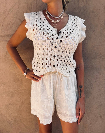 Gilet au crochet Java
